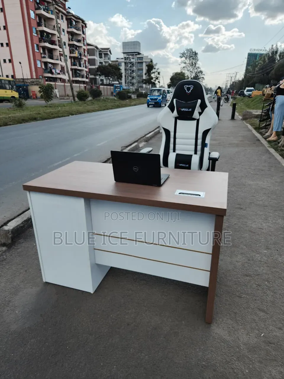 Complete Executive Desk With Executive Chair