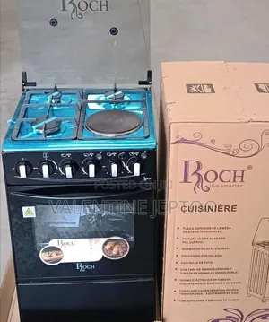 Roch Cooker 50*55 3+1 Cook Smarter With the Roch Black