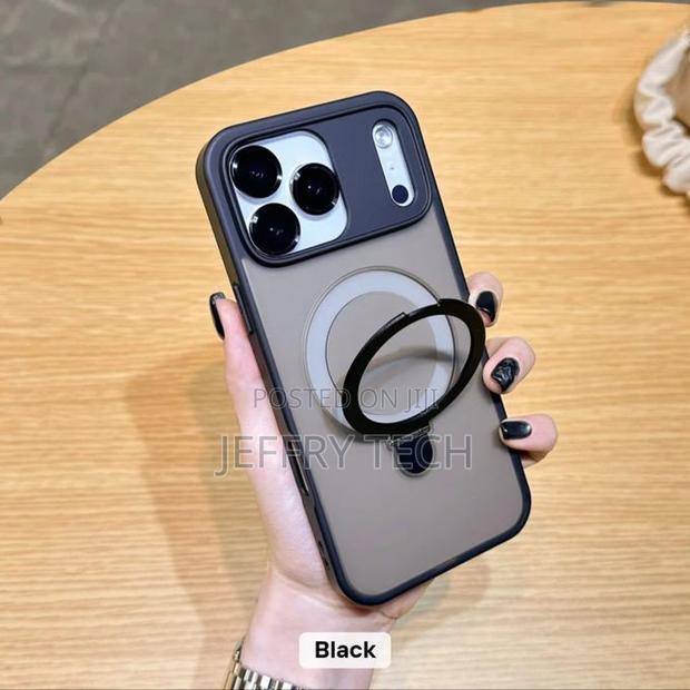 Magsafe2 Case for iPhone 17promax Frost Ring Magsafe With Camera Lens