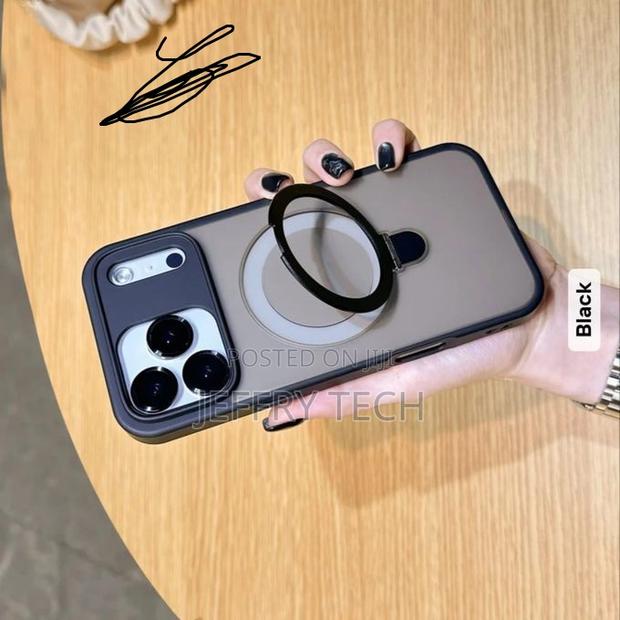 Magsafe2 Case for iPhone 17promax Frost Ring Magsafe With Camera Lens - thumbnail 2