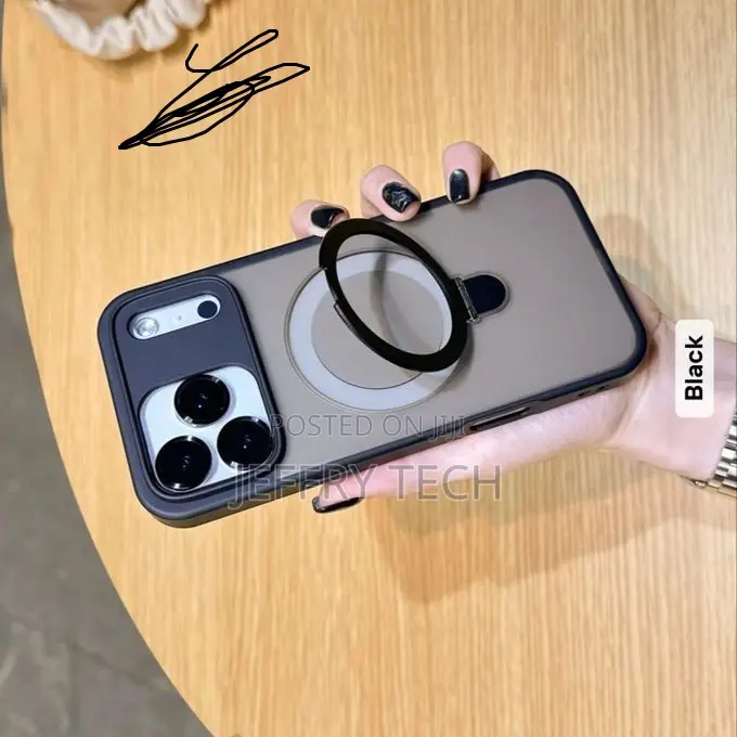 Magsafe2 Case for iPhone 17promax Frost Ring Magsafe With Camera Lens