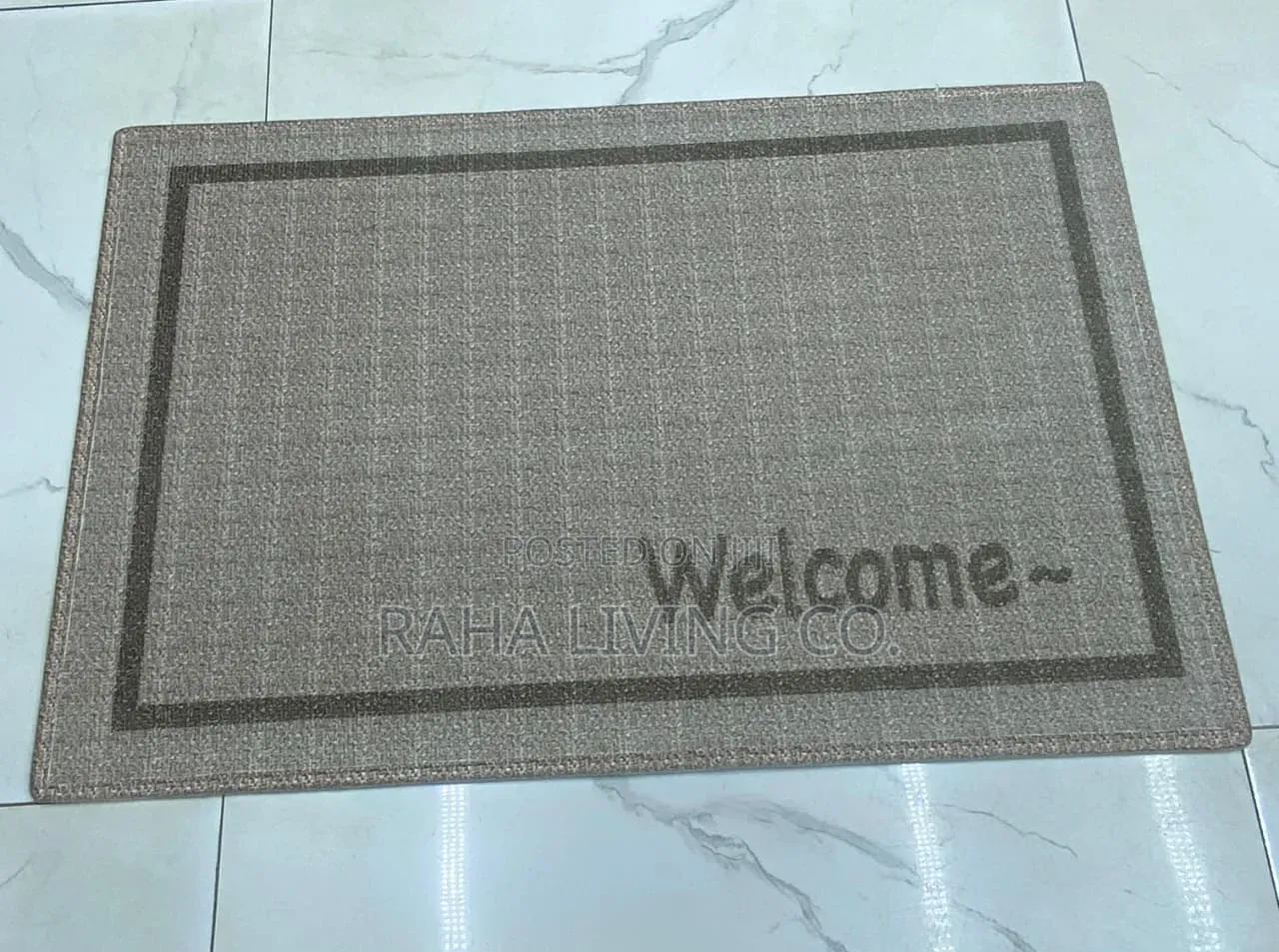 Simple Entrance Doormat | Nonslip Rubber Bottom | 2 Sizes