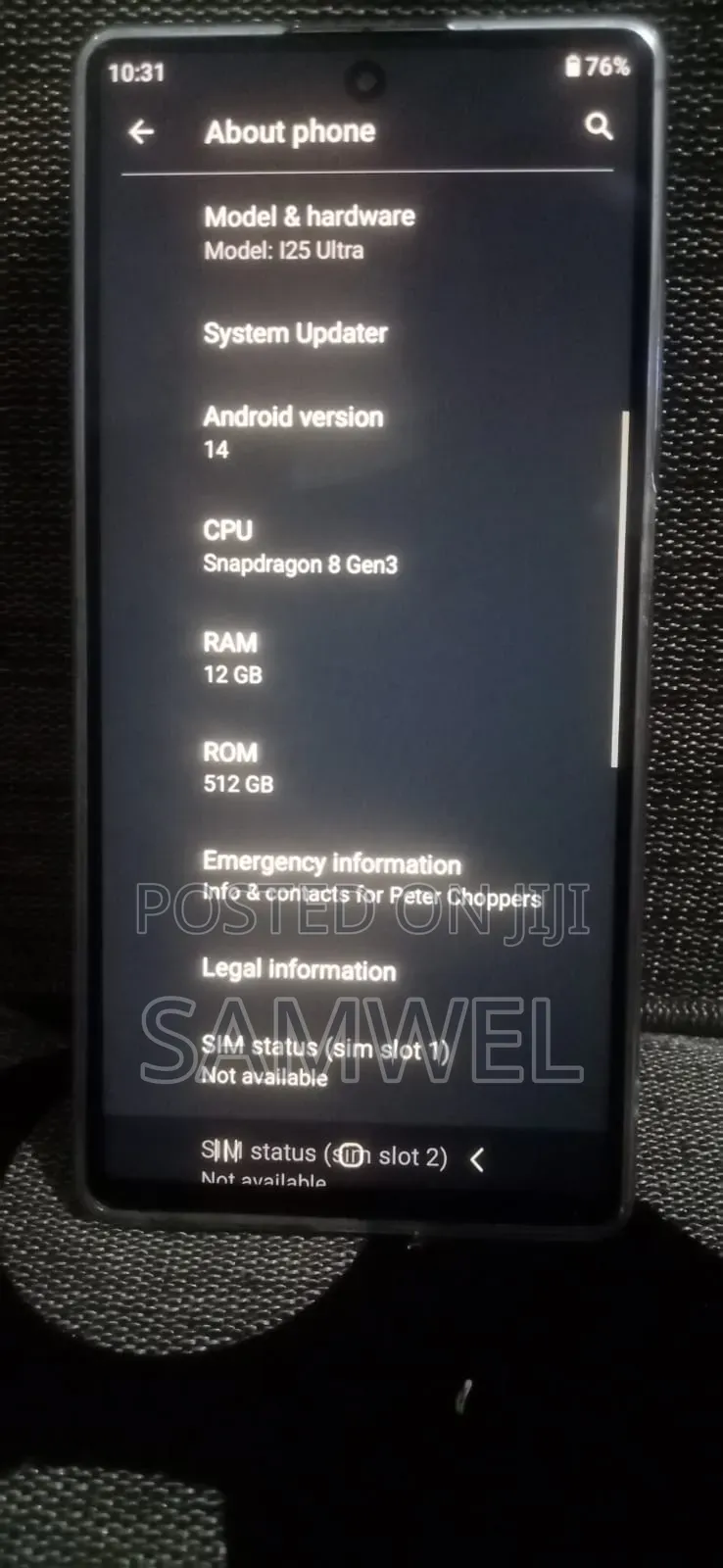 Samsung Galaxy S25 Ultra 512 GB White