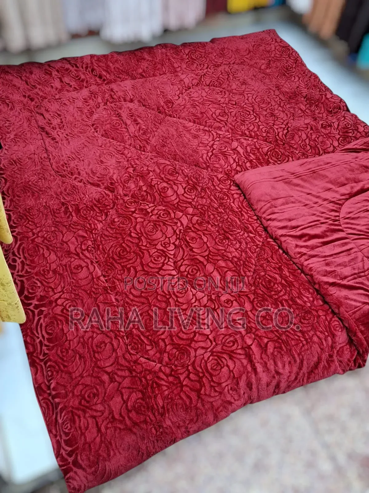 Single Cabbage Print Duvet | 200x230cm