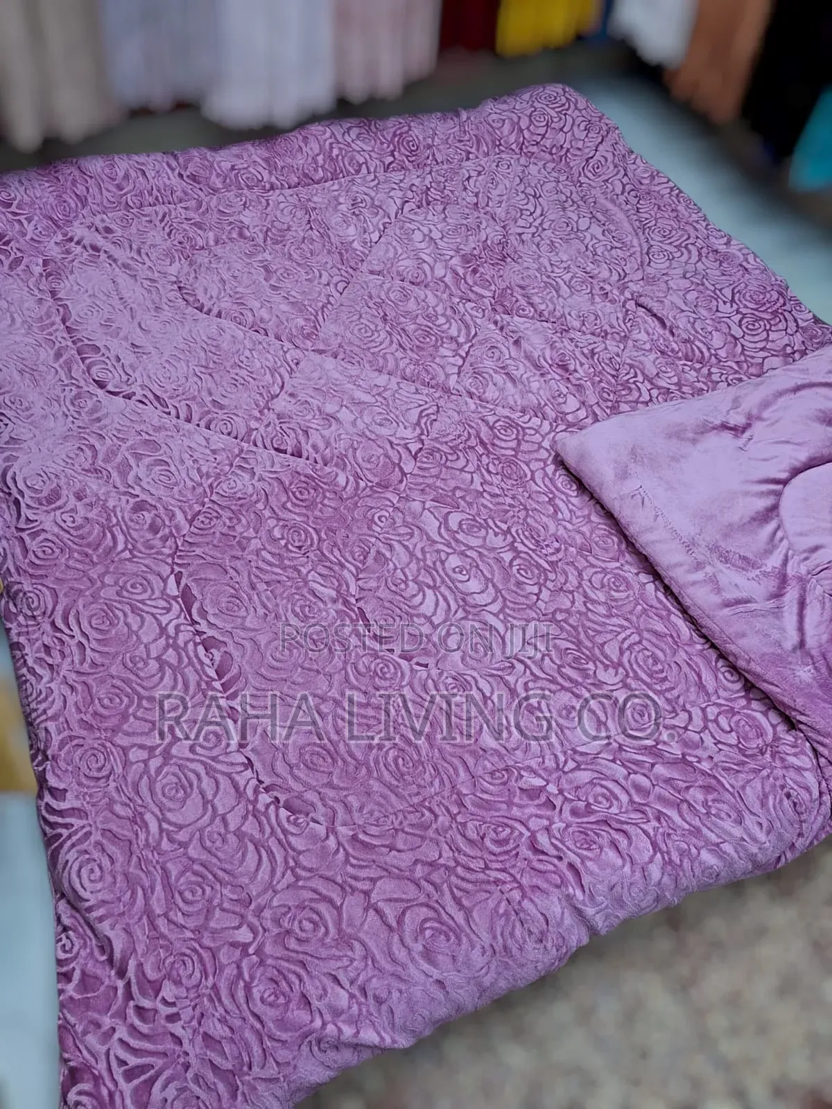 Single Cabbage Print Duvet | 200x230cm