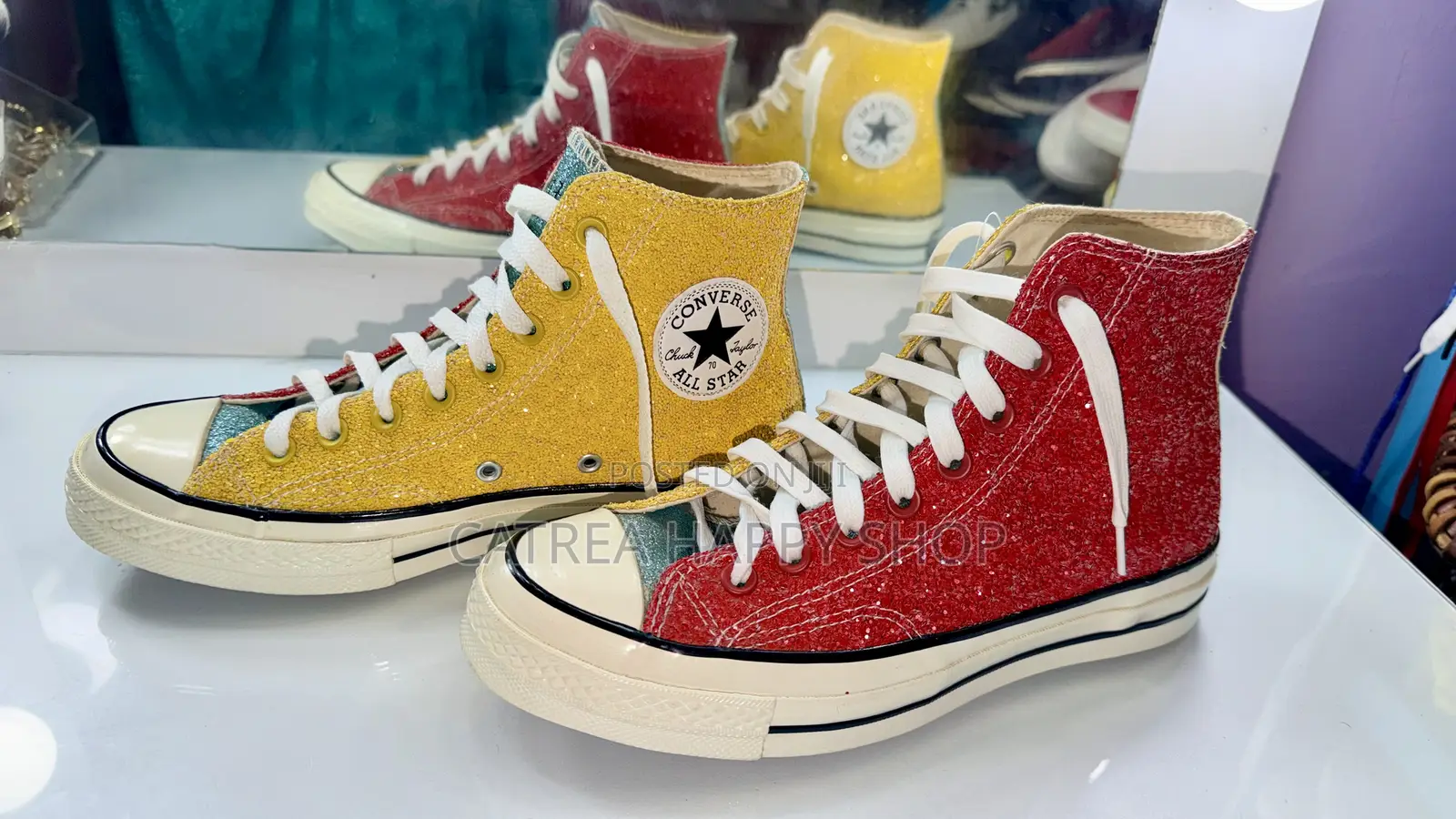 Limited-Edition Converse X Jw Anderson Chuck 70s (Glitter Pack)