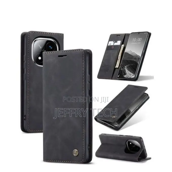 Caseme Wallet Flip Cover for Xiaomi Redmi Note 14 Pro/+ Plus Leather E