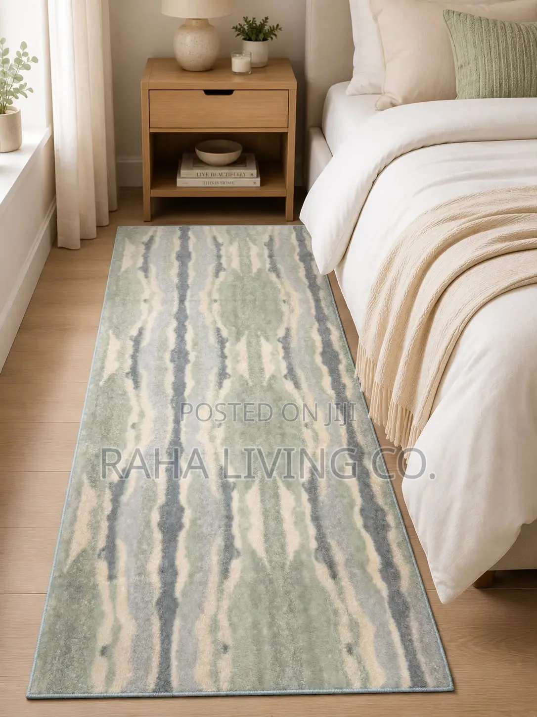 Hd Faux Fur Bedside Mat | 80x220cm