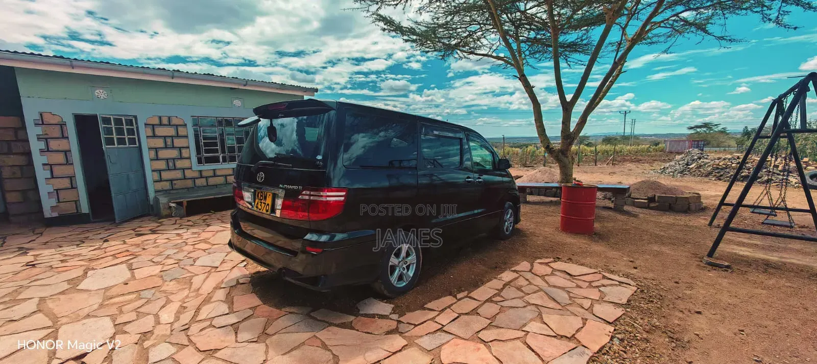 Toyota Alphard 2007 Black