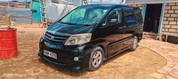 Toyota Alphard 2007 Black - thumbnail 3