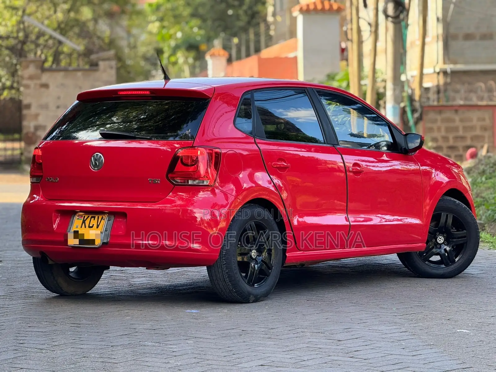 Volkswagen Polo 1.2 TSI 2012 Red