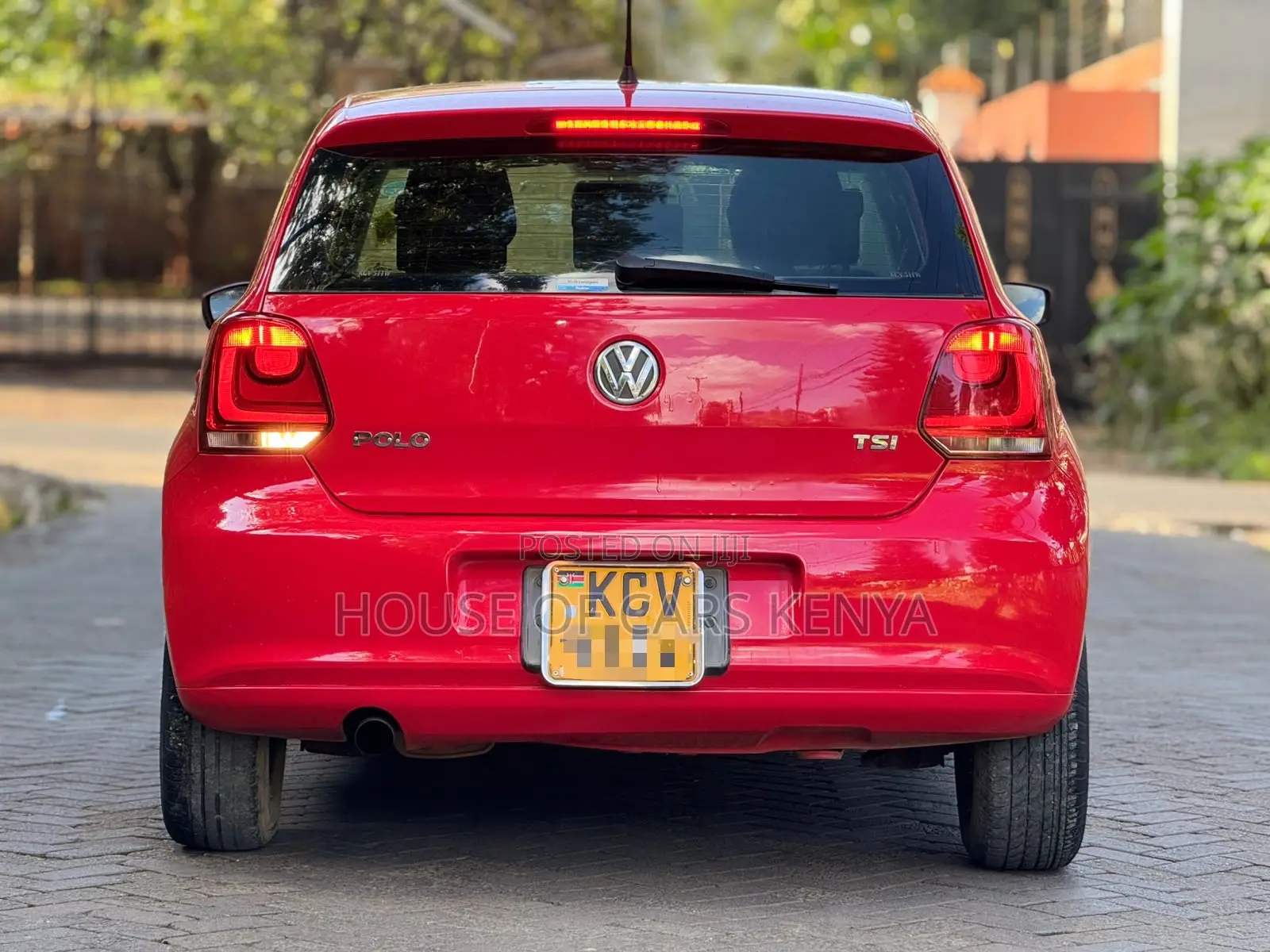 Volkswagen Polo 1.2 TSI 2012 Red