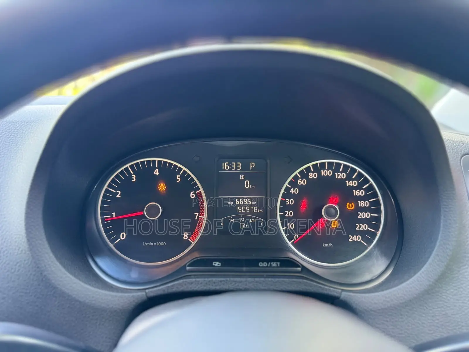 Volkswagen Polo 1.2 TSI 2012 Red