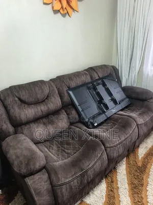5 Seater Semi Recliner Sofaset