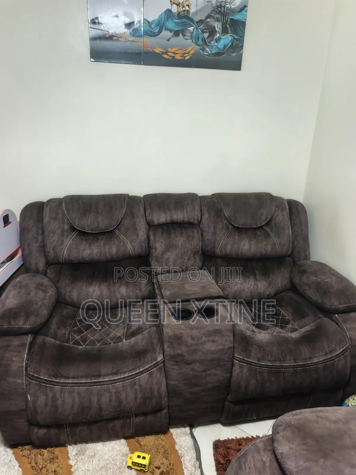 5 Seater Semi Recliner Sofaset