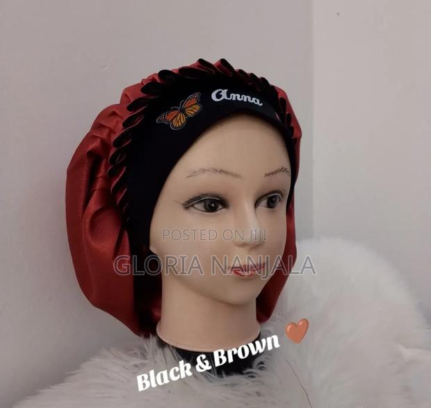 Quality Stain Bonnets For Hair Protection - thumbnail 2
