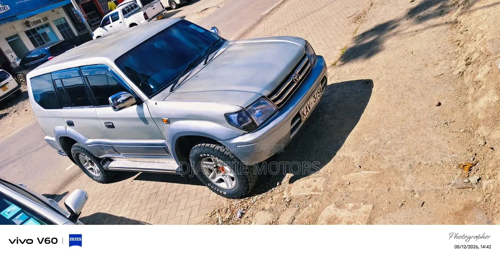 Toyota Land Cruiser Prado 1995 Silver