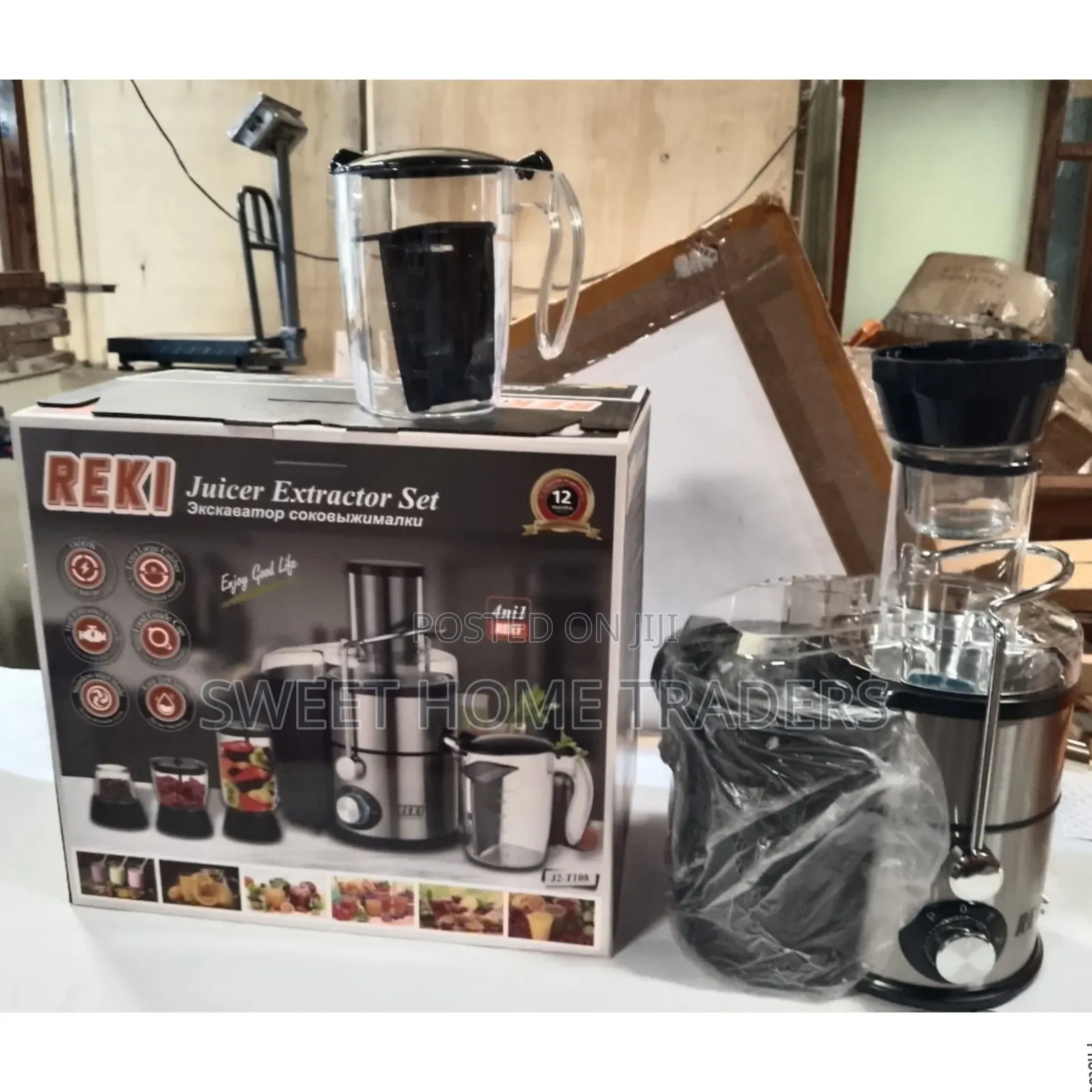 Reki 4 In1 Juicer Extractor 800w