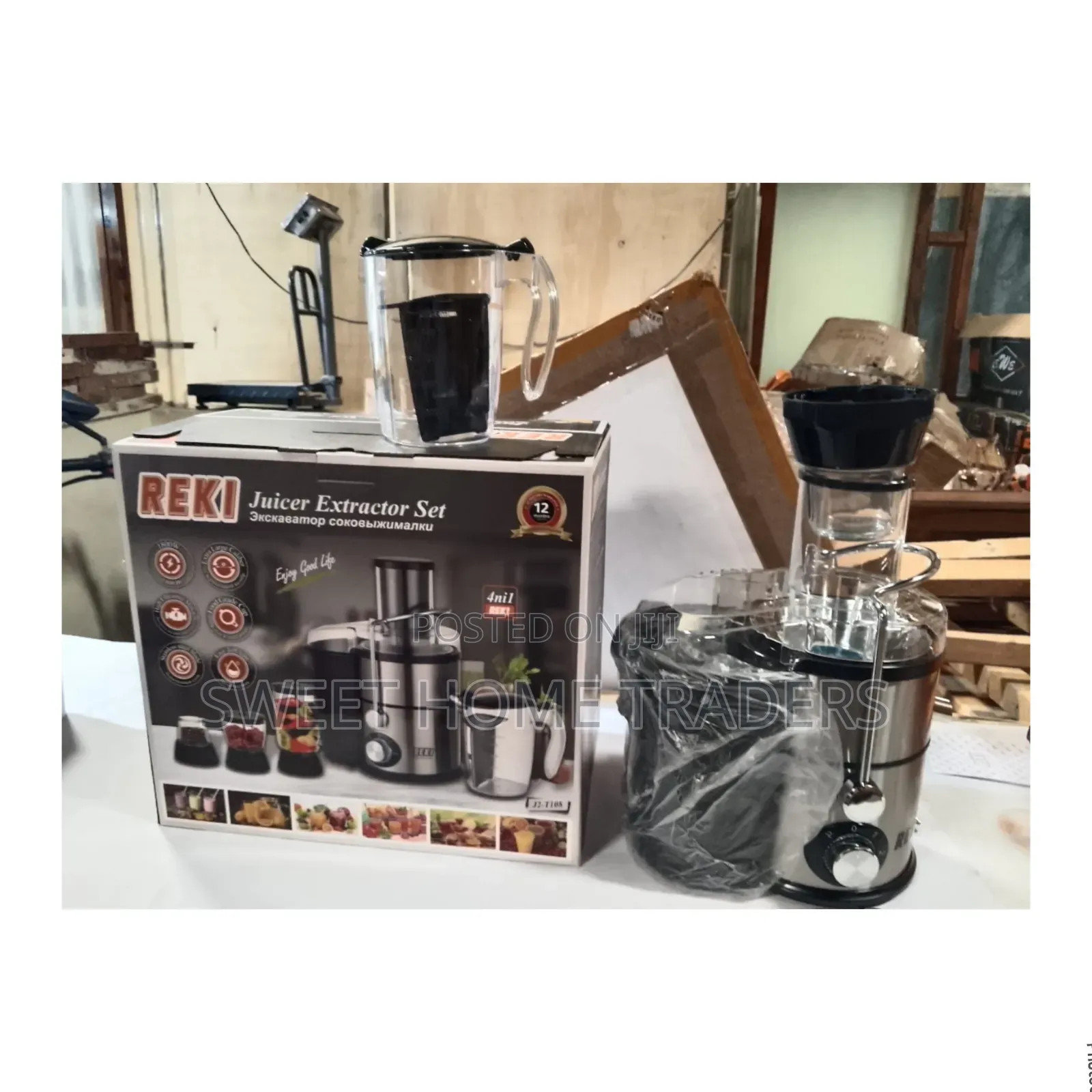 Original Reki 4 In1 Juicer Extractor 