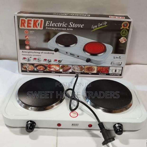 Efficient Reki Double Hot Plates 2000w