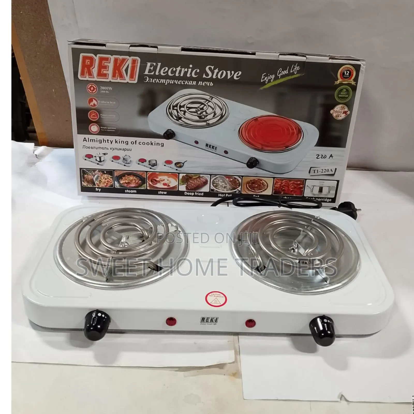 Efficient Double Coil 2000w