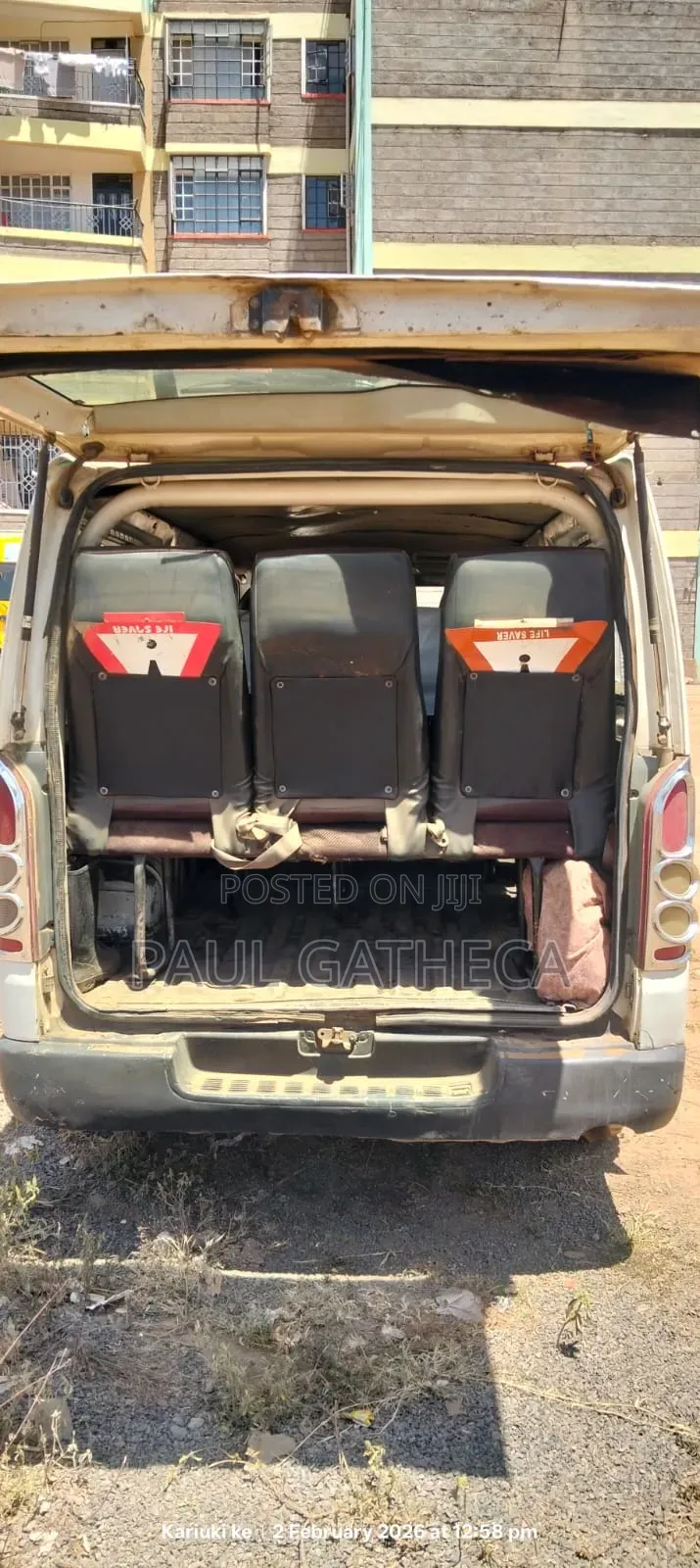 Toyota HiAce 2012 White