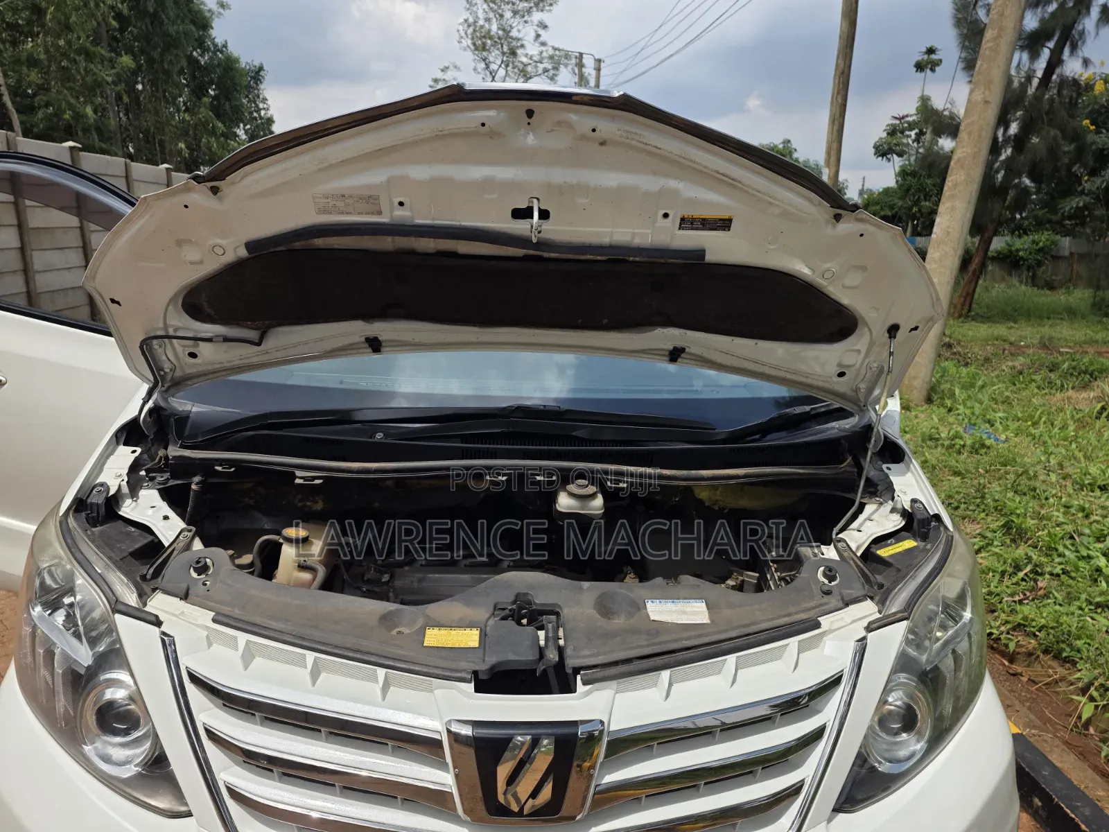 Toyota Alphard 2014 White