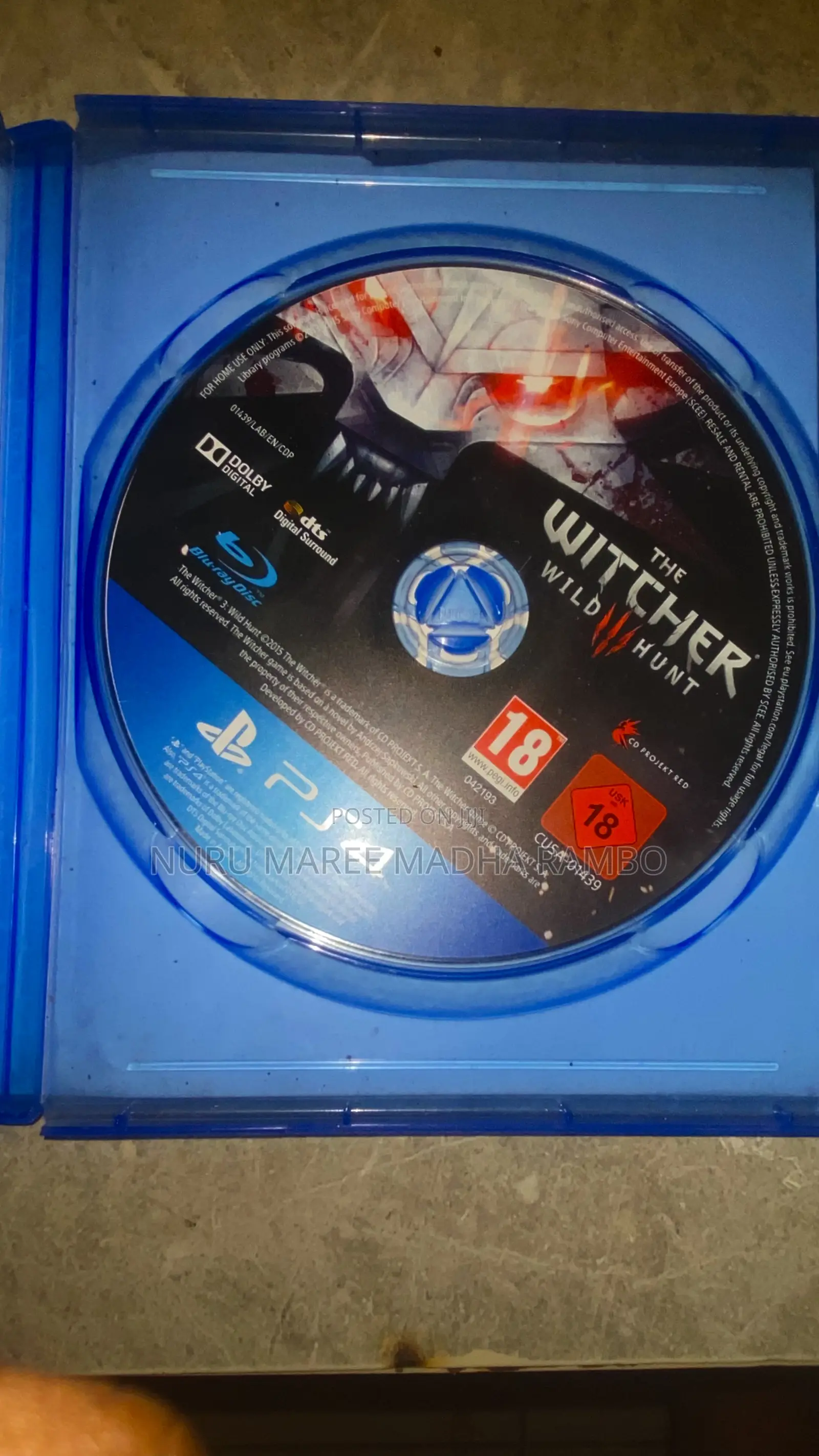 The Witcher 3: Wild Hunt - Ps4 Original Disc⁠