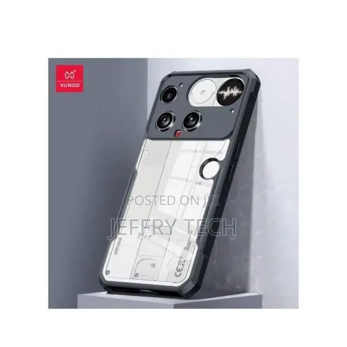 Xunod Case Nothing Phone 3 Bumper Heavy Duty Shockproof