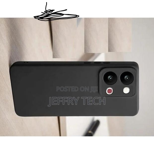 Org Liquid Silicon Camera Grip Back Case Cover Compatible for Vivo Y05 - thumbnail 2