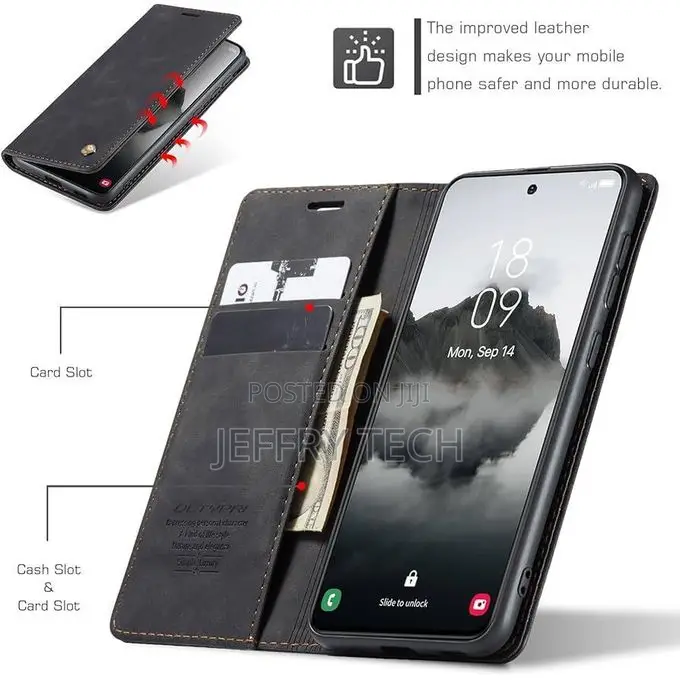 Caseme Case for Samsung Galaxy A57 5g,/A37 5g Vintage Pu Leather Wall
