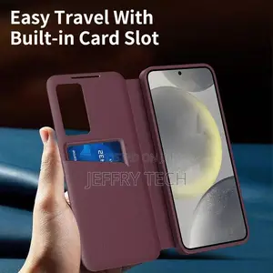 Smartview S-View Card Holder Slot Phone Case for Samsung S26 Ultra