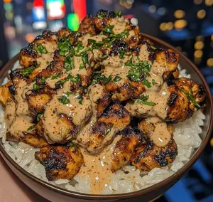 Garlic Chicken Rice