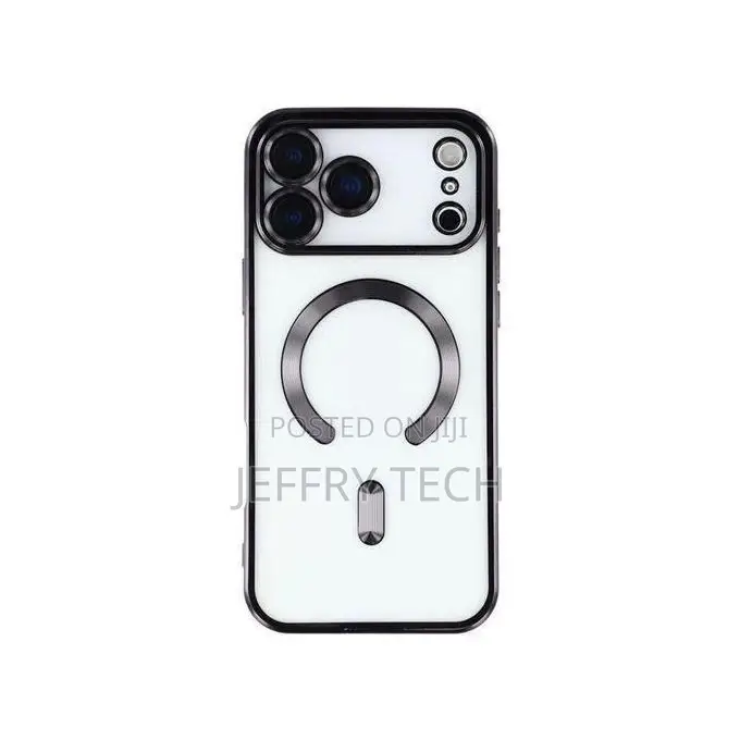 Magsafe Compatible iPhone 17 Pro Max Case With Lens Protector Film