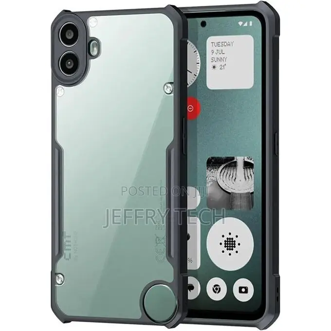 Xunod Protective Phone Case Fits Nothing CMF Phone 1,Black