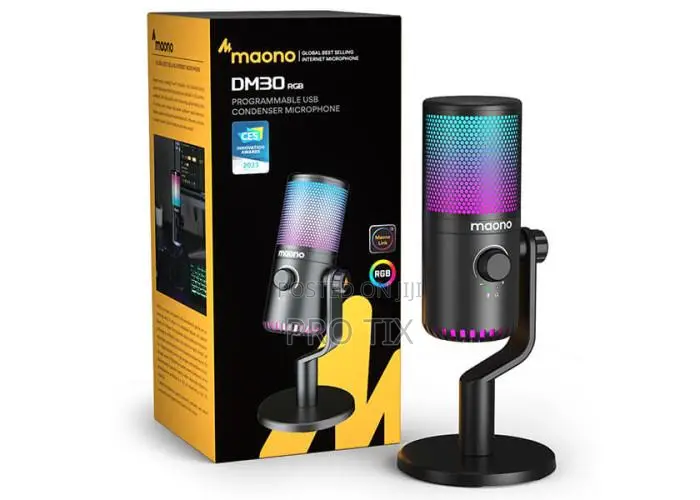 Maono RGB Usb Gaming Podcast Microphone Dm30rgb