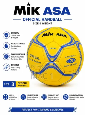 Heavy Duty Handball for School Tournaments and Practice