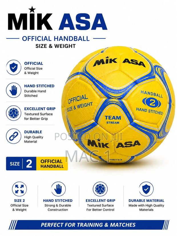 Classic Yellow Handball-Professional Training Quality