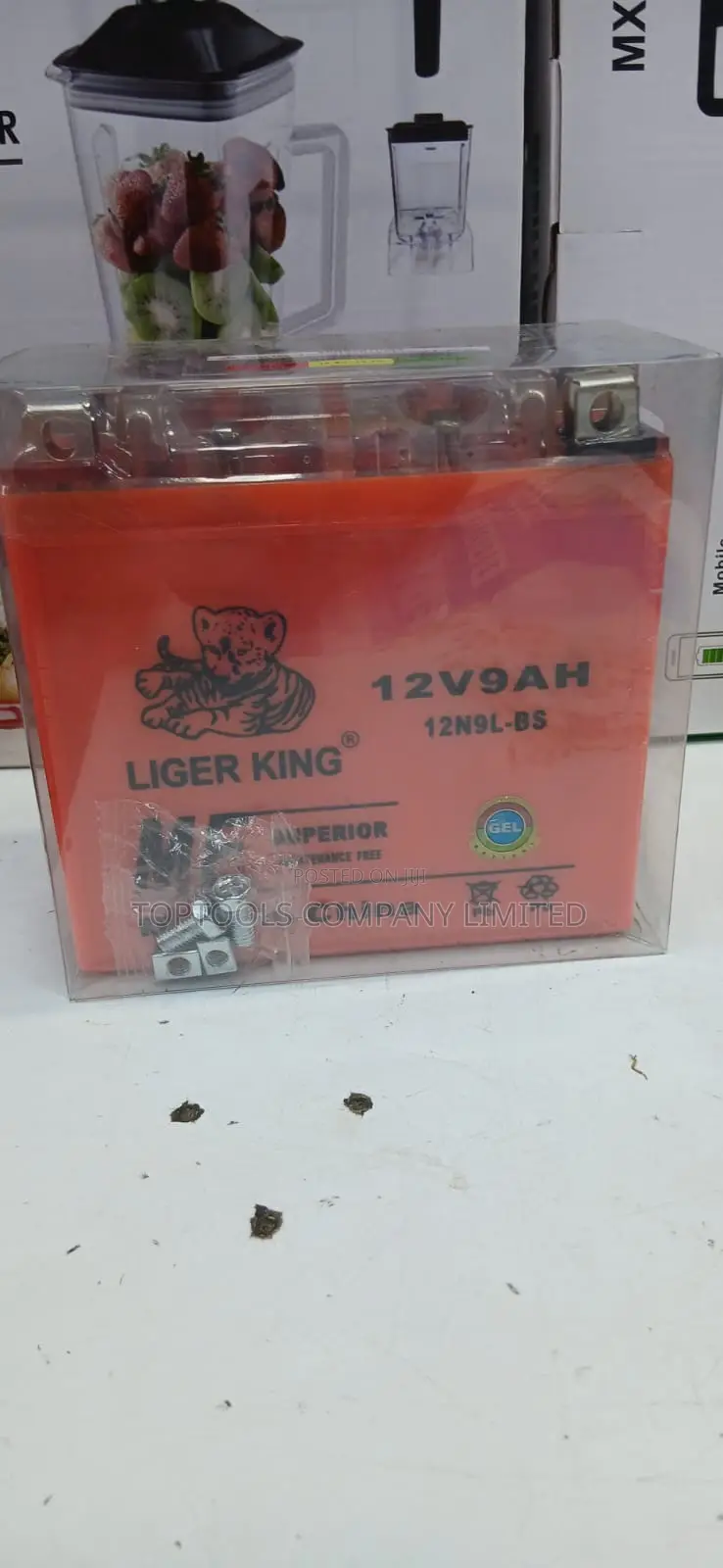 Iiger King Motorbike Battery 12v 9ah