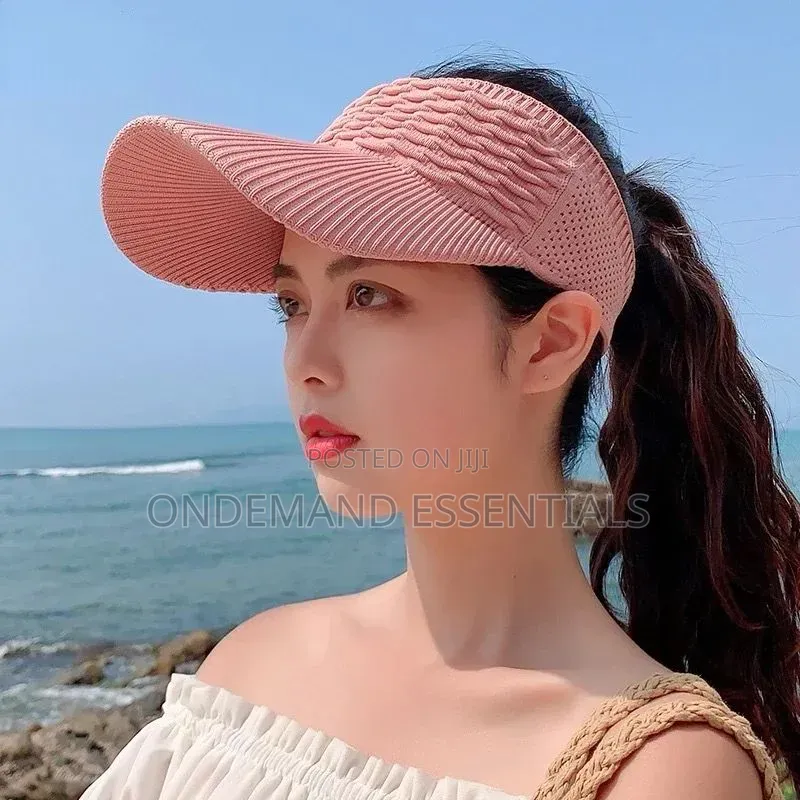 *New Women Anti-Uv Sun Hats Breathable Adjustable
