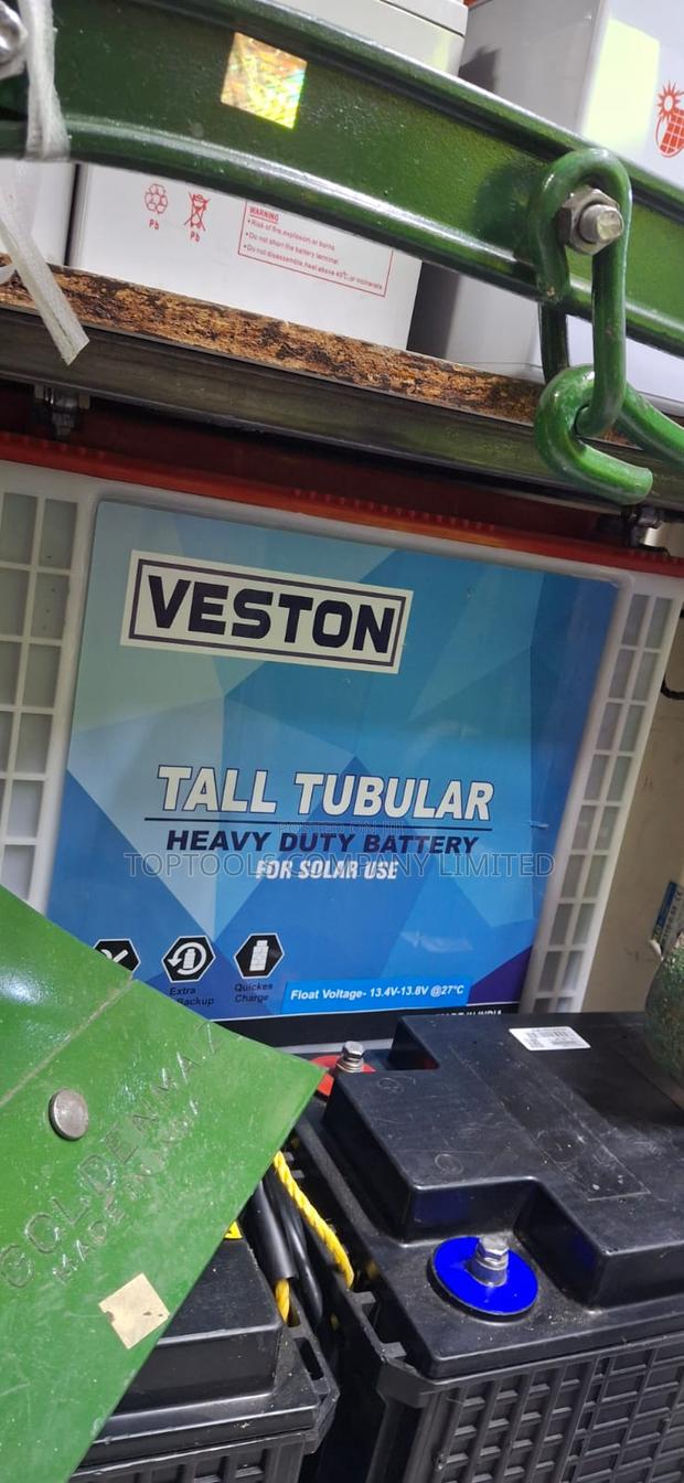 Veston Tall Tubular Solar Battery 200ah Heavy Duty
