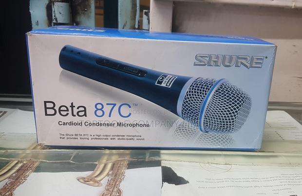 Shure Beta 87c Wired Microphone - thumbnail 2