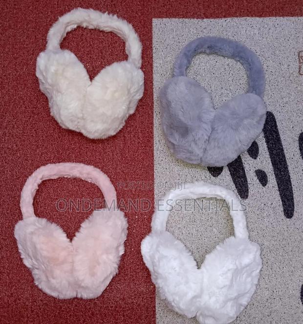 Solid Color Soft Ear Protectors Warm Earmuff - thumbnail 4