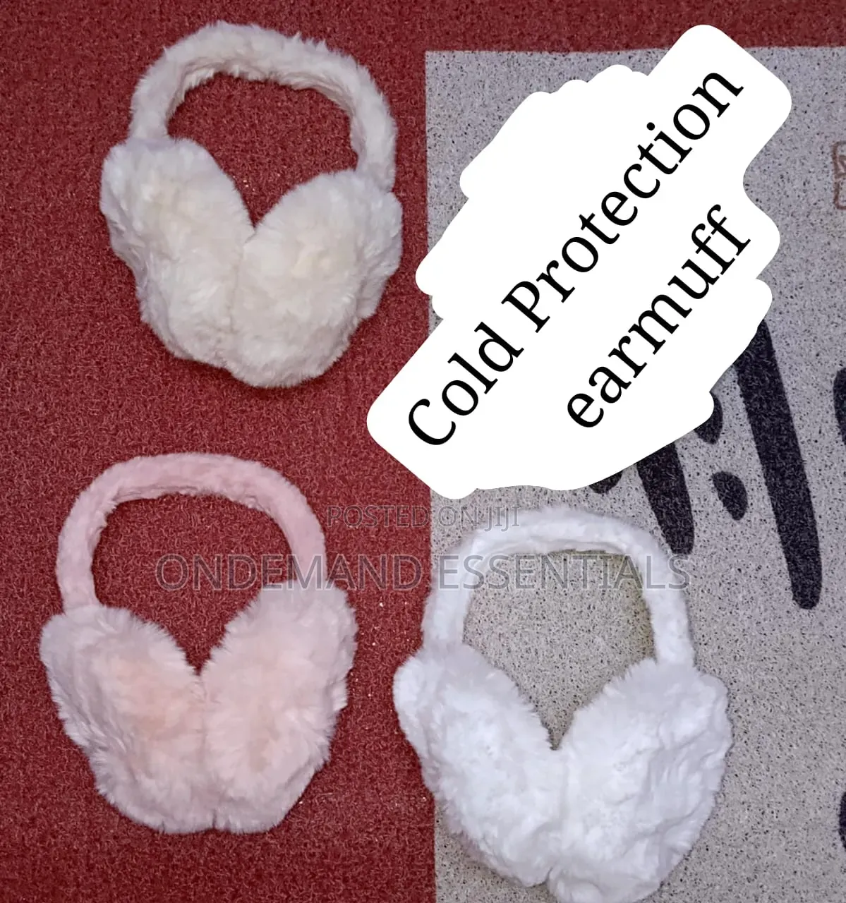Solid Color Soft Ear Protectors Warm Earmuff