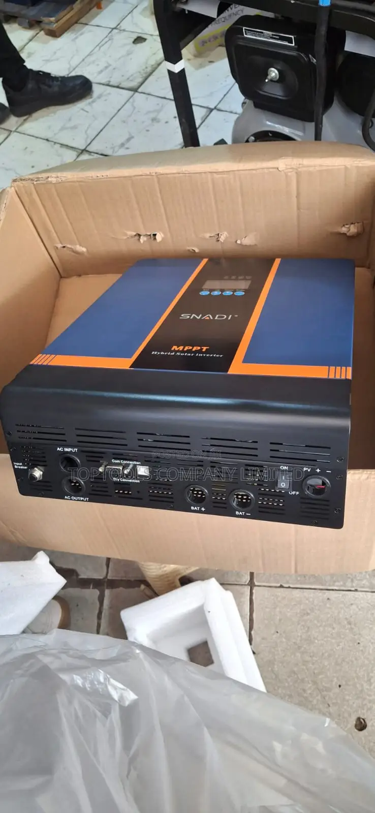 Snadi Hybrid Inverter With Inbuilt MPPT Controller 5kva 24v