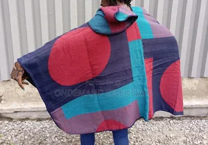 Women's Geometric Wrap Shawl/Poncho