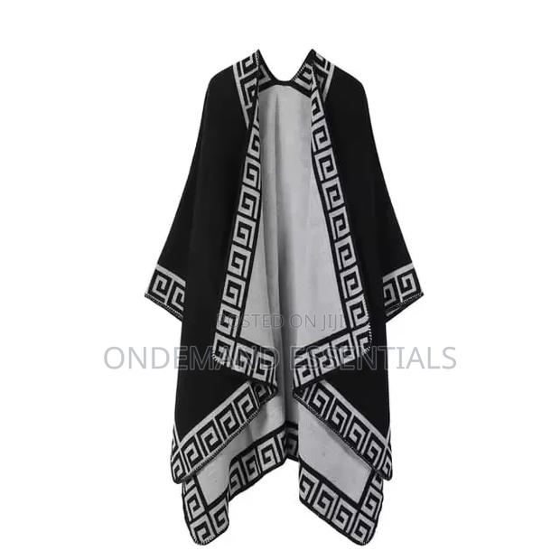 Women's Wrap Shawl/Poncho - thumbnail 5