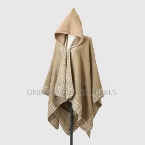 Women's Hooded Wrap Shawl/Poncho