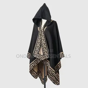 Women's Hooded Wrap Shawl/Poncho