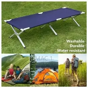 Portable Folding Camping Bed – Heavy Duty Outdoor Sleeping Cot